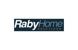 Raby home logo | Custom Carpet Centers