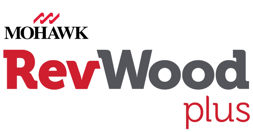 Mohawk revwood plus logo | Custom Carpet Centers