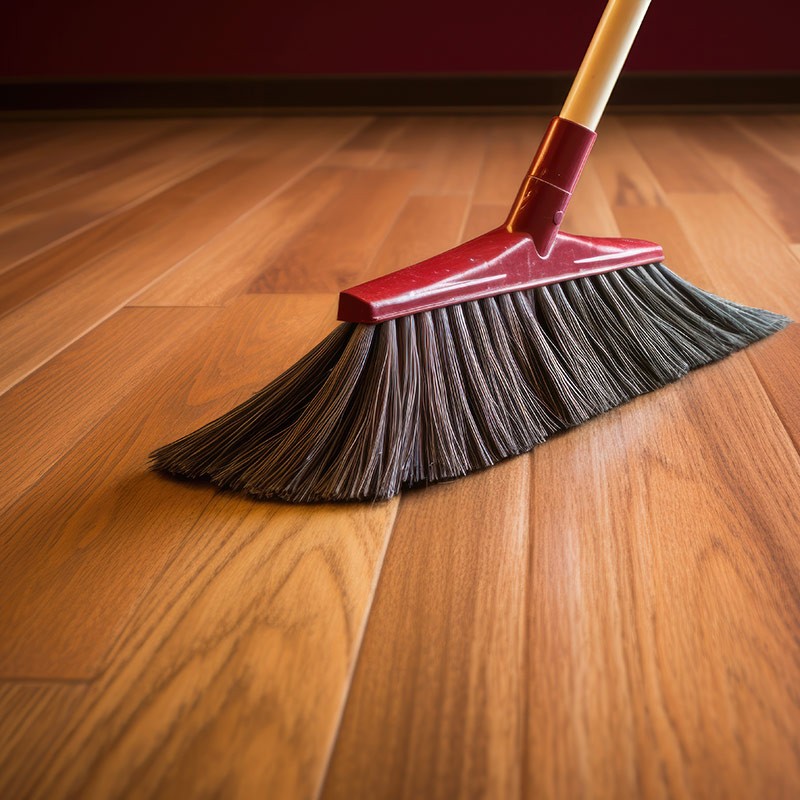 Hardwood floor cleaning | Custom Carpet Centers