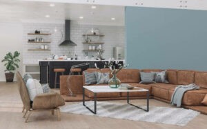Living room flooring | Custom Carpet Centers