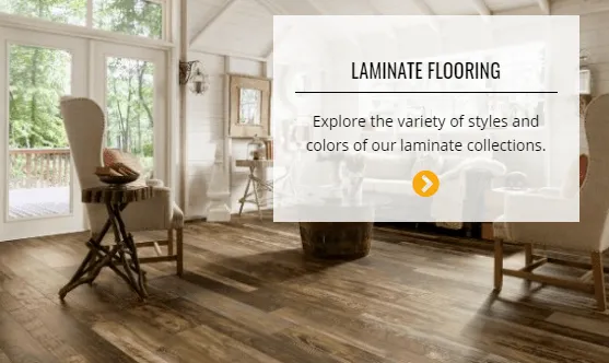 Laminate flooring | Custom Carpet Centers