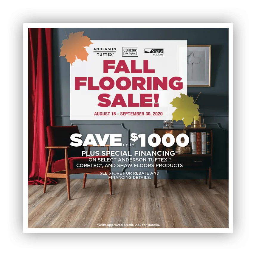 Sale | Custom Carpet Centers