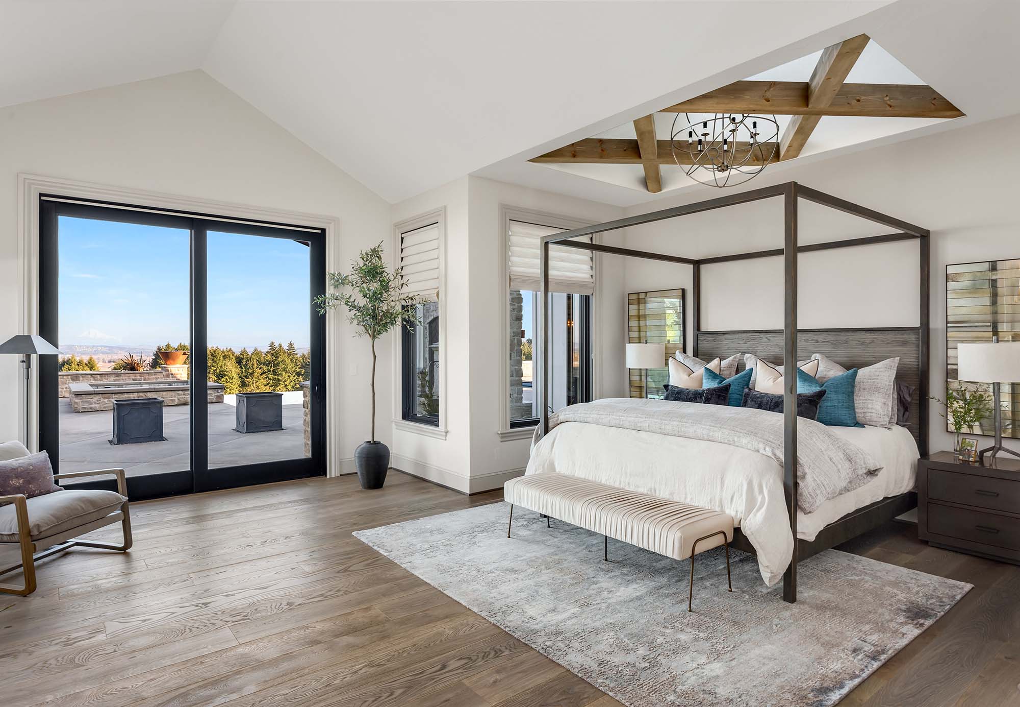Layering Area Rugs design for Western New York Homes by Custom Carpet Center